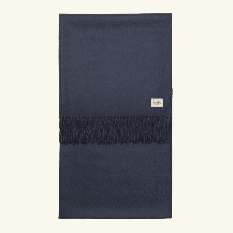 Szal z alpaki classic 100% baby alpaca - indigo