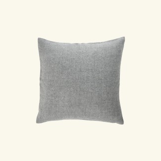 Poduszka dekoracyjna Baby Alpaca CLASSIC | SREBRNA
