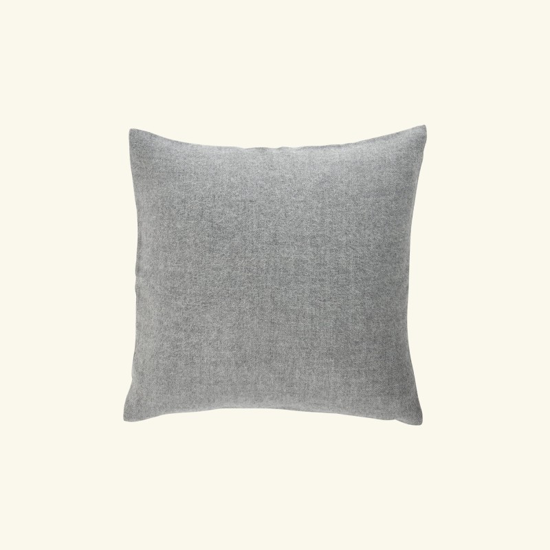 Poduszka dekoracyjna Baby Alpaca CLASSIC | SREBRNA
