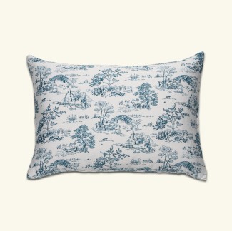 Poszewka na poduszkę z bawełny satynowej Toile de MyAlpaca
